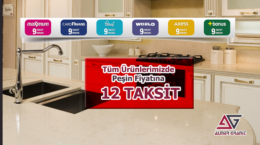 Tüm Alışverişlerinizde 12 taksit