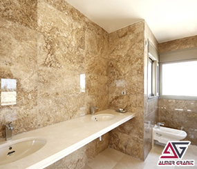 Mermer banyo tezgahı