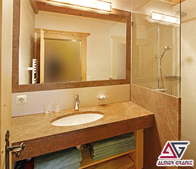 Mermer banyo tezgahı